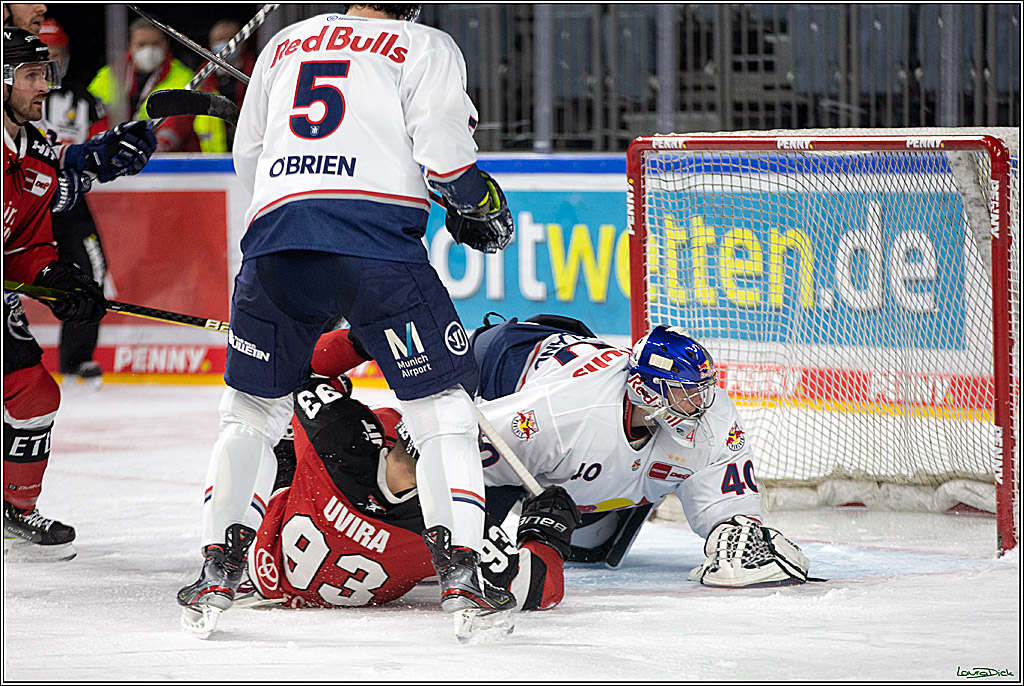 PENNY DEL;  Koelner Haie - Red Bull Muenchen; Koeln, 18.02.2022